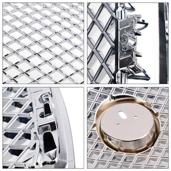 Jaguar XF 2012 2013 2014 2015 Griglia anteriore cromata per presa d'aria, radiatore XF-R, griglia a rete stile