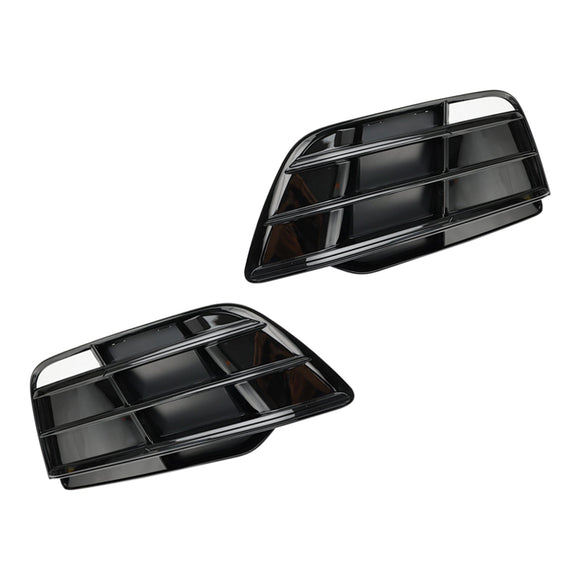 Audi SQ5 / Q5 Sline 2018-2021 Front Bumper Lower Grille Fog Light Replacement Black Grill