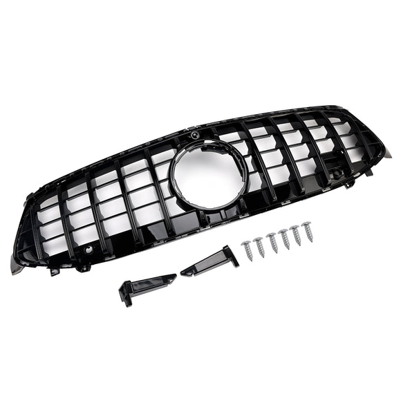 Mercedes Clase CLA W118 Parrilla de parachoques delantera negra estilo GTR C118 2024-2025