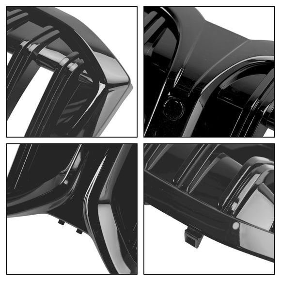 BMW 3er G20 G21 2023–2024 Nierengitter, schwarzer Frontstoßstangen-Ersatzgrill