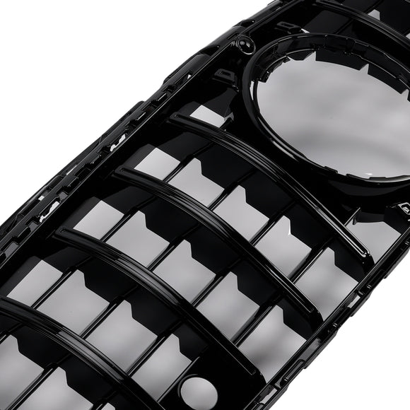 Mercedes Benz Classe A W177 Griglia paraurti anteriore nera lucida stile GTR 2023-2025