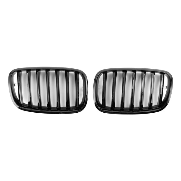 BMW 2008–2011 X6 Hybrid E72 51137157687 51137305589 Frontstoßstange Nierengitter Grill Schwarz glänzend