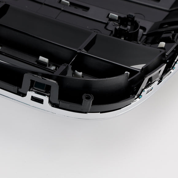 Rejilla de parachoques delantero estilo S6 compatible con Audi A6 C7 2012-2015 cromada