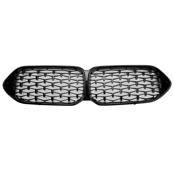 BMW Serie 2 Gran Coupé F44 218i/220i/228i xDrive/M235i xDrive 2020-2023 Griglia paraurti anteriore Griglia nera lucida