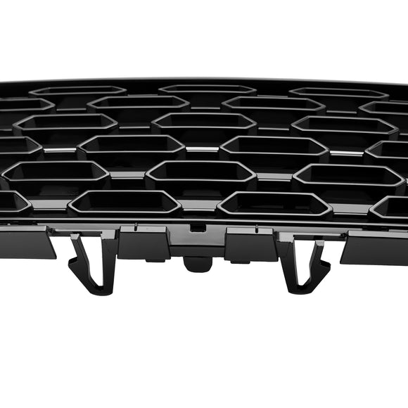 Mini Cooper S R55 R56 R57 R58 R59 2007-2015 JCW Style 3 pièces grille de remplacement de calandre avant noir brillant
