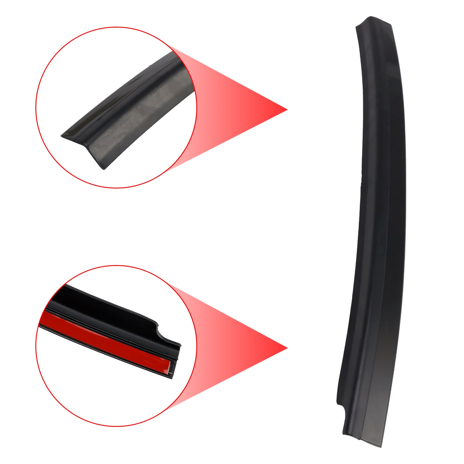 WHXNILS 3RD Garniture de pilier de porte arrière B compatible avec Mini