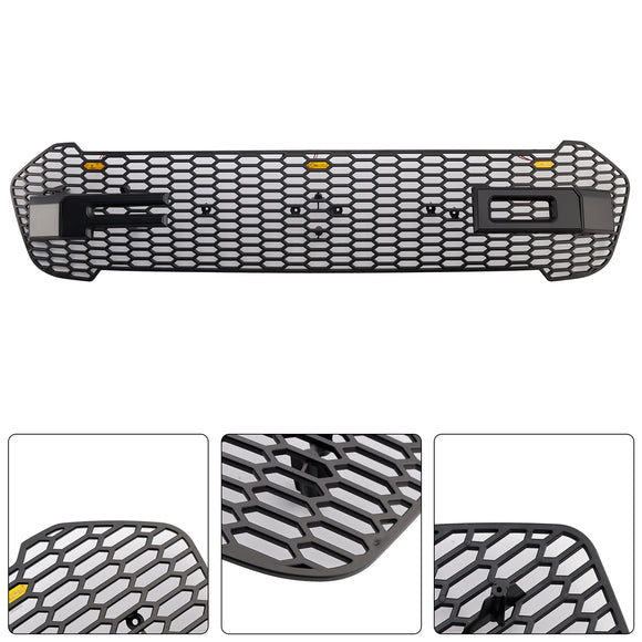 Frontstoßstangengrill im Raptor-Stil, passend für Ford Ranger T8 2019–2023, mit LED