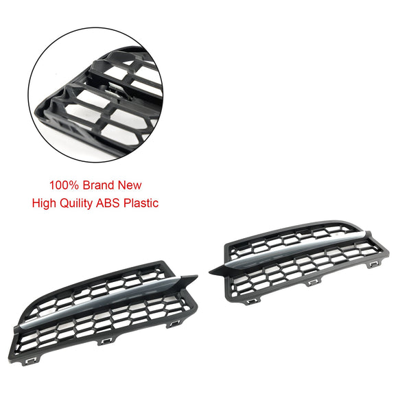 BMW 2011-2015 Serie 1 F20 F21 M 2 piezas parachoques delantero luz antiniebla cubierta bisel parrilla parrilla