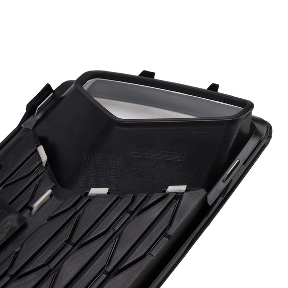 Audi A6 C8 2018-2024 2 piezas rejilla de parachoques delantero luz antiniebla cubierta cromada negra