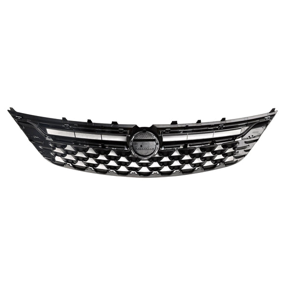 Vauxhall Astra K (Pre Facelift MK7) 2015-2019 Black Chrome Front Bumper Grill Grille Generic