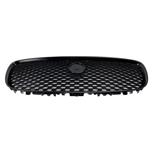 Jaguar XF 2016–2019 XF-R Style Grille Front Bumper Gloss Black Replacement Grill