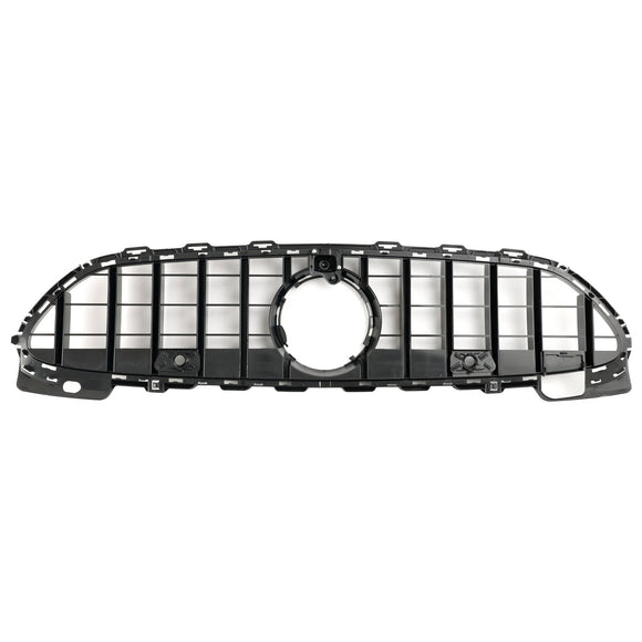 Mercedes Benz Classe C 2021.6-2023 W206 Griglia paraurti anteriore stile GT AMG C200/300/220d/C43 Griglia cromata nera