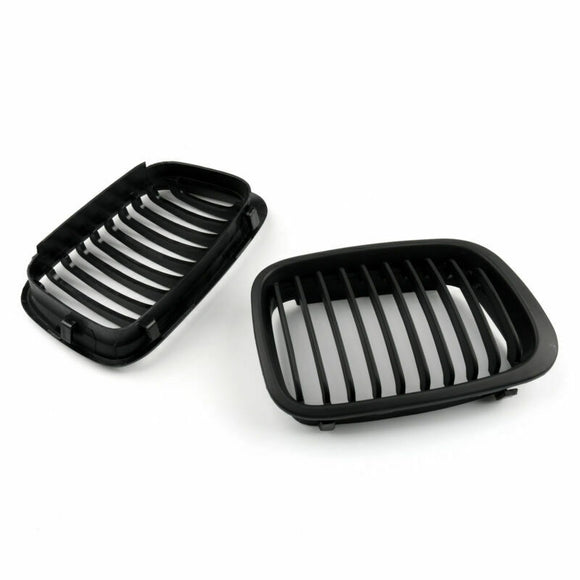 1998-2001 BMW E46 4 porte Serie 3 318i/320i/325i/330i/318d/320d Griglia con rene anteriore Griglia nera opaca