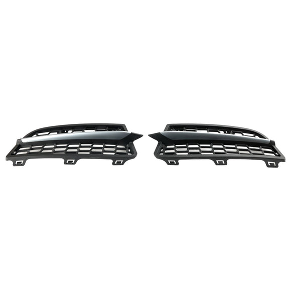 BMW 2011-2015 Serie 1 F20 F21 M 2 piezas parachoques delantero luz antiniebla cubierta bisel parrilla parrilla