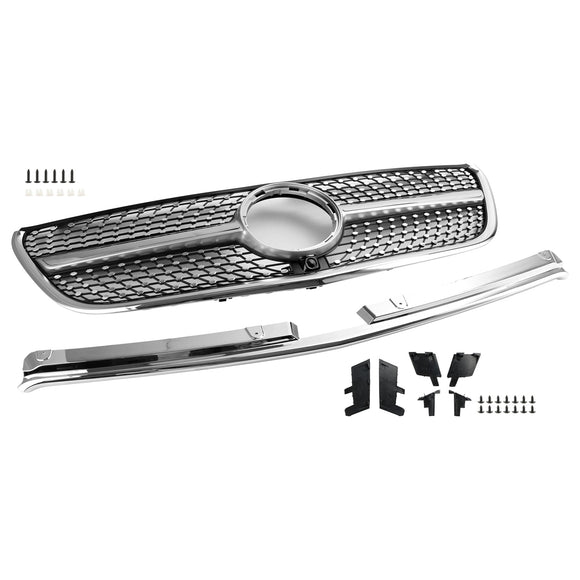 Mercedes-Benz Vito 2015-2019 W447 111CDI 114CDI 116CDI 119CDI Parrilla de parachoques delantera Parrilla de diamante