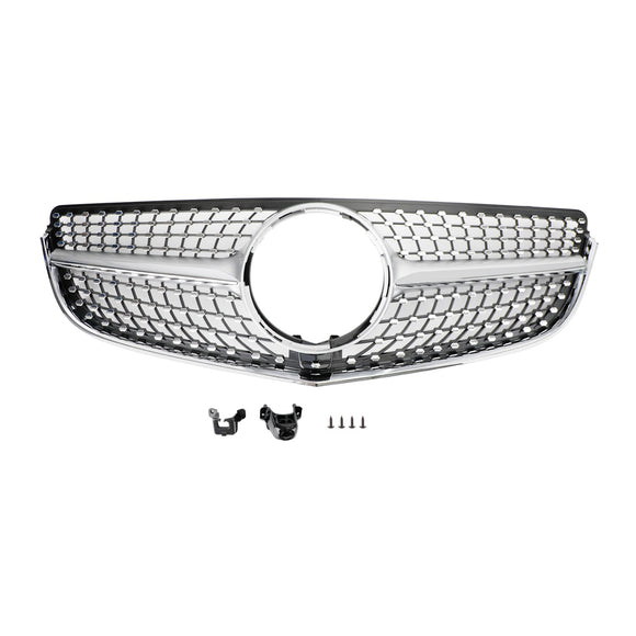 Diamond Style | Mercedes Benz E-Class | W207/C207 Coupe | 2014-2017 | Front Grill Chrome Grille With Star Emblem