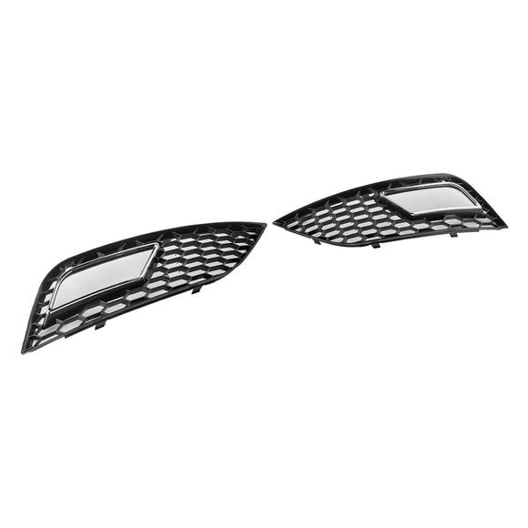Parrilla de cubierta de luz antiniebla estilo panal de parachoques estándar Audi A4 B8.5 2013-2016