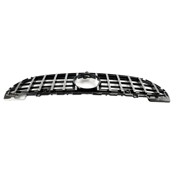 Mercedes Benz Classe C 2021.6-2023 W206 Griglia paraurti anteriore stile GT AMG C200/300/220d/C43 Griglia cromata nera