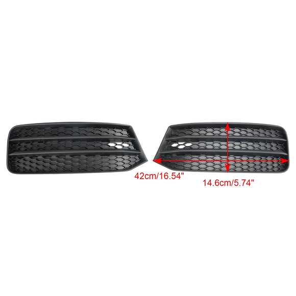 Audi A1 8X 2015-2018 2 pièces calandre pare-chocs avant antibrouillard couverture gril 8XA807681B 8XA807682B