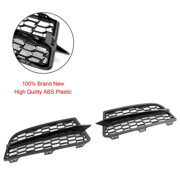 BMW 2011-2015 Serie 1 F20 F21 M 2 piezas parachoques delantero luz antiniebla cubierta bisel parrilla parrilla