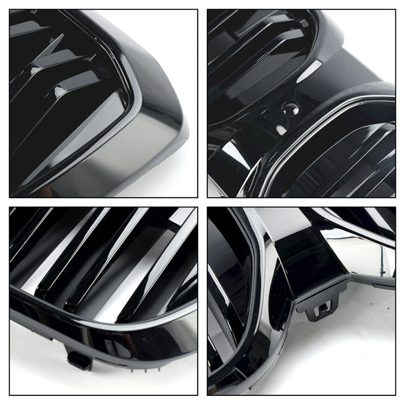 2022-2024 BMW G08 LCI IX3 Premier Edition/M Sport/ProGloss Black Grille Front Kidney Grill