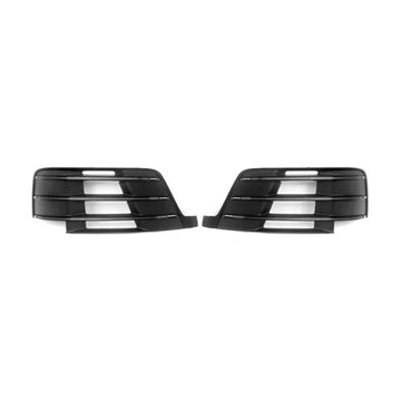 Audi Q7 S-Line 2016-2019 Front Bumper Fog Light Grille Lower Cover Black Grill