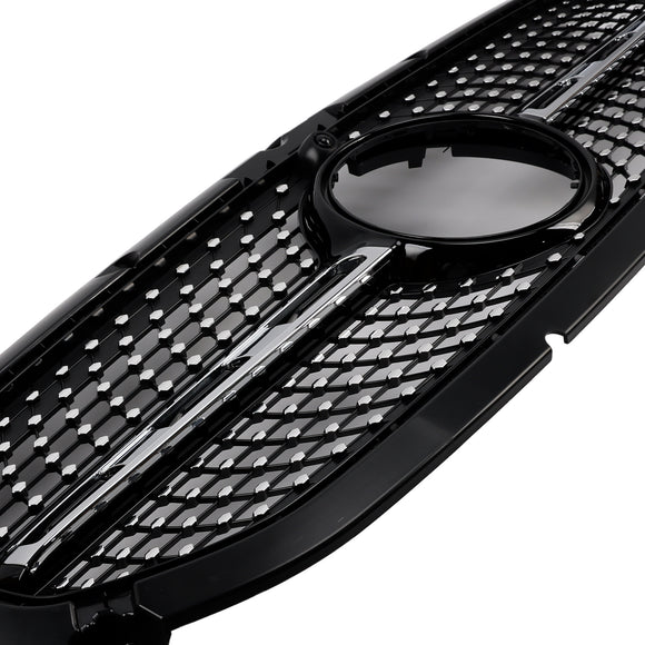 Diamond Front Grille Fit Mercedes-Benz GLA Class H247 GLA250 GLA200 2020-2023 Grill
