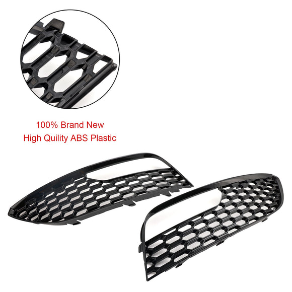 2012-2016 Audi A3 8V Sportback Fog Light Honeycomb Grill Front Bumper Lower Cover Black Grill 8V3807681 8V3807682