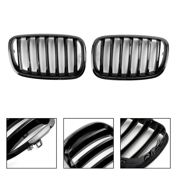 BMW 2008–2011 X6 Hybrid E72 51137157687 51137305589 Frontstoßstange Nierengitter Grill Schwarz glänzend