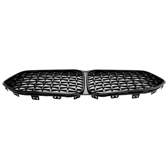 BMW Serie 2 Gran Coupé F44 218i/220i/228i xDrive/M235i xDrive 2020-2023 Griglia paraurti anteriore Griglia nera lucida