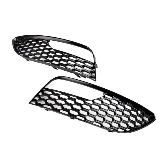 2012-2016 Audi A3 8V Sportback Fog Light Honeycomb Grill Front Bumper Lower Cover Black Grill 8V3807681 8V3807682
