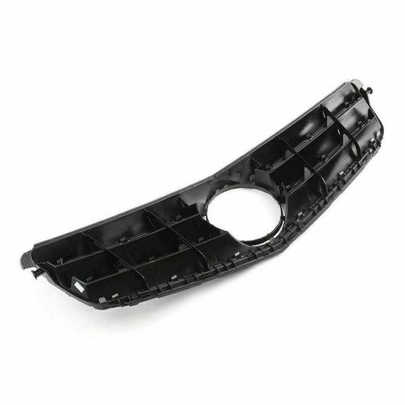 Mercedes Benz Clase C 2008-2014 W204 Parrilla delantera negra/cromada con estrella LED C250/C300/C350