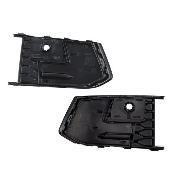 Audi A6 Sline/S6 C8 2018-2023 Rejilla de luz antiniebla Parachoques delantero 2 piezas Parrilla de cubierta de bisel inferior
