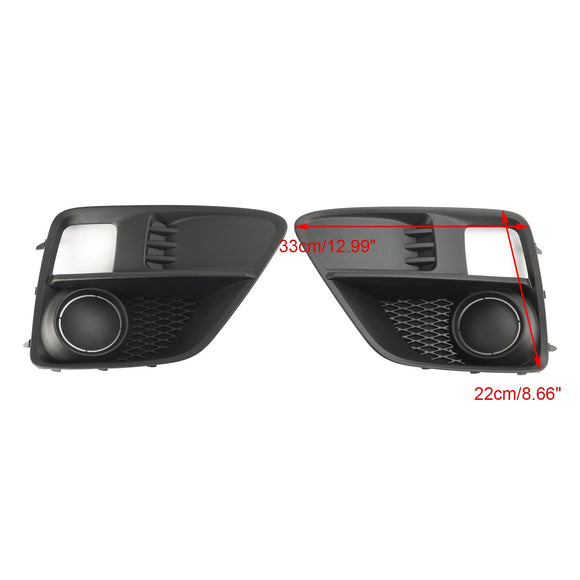 Subaru WRX 2015-2017 & STi 57731VA000 57731VA010 2 piezas de cubierta de luz antiniebla delantera, bisel de rejilla