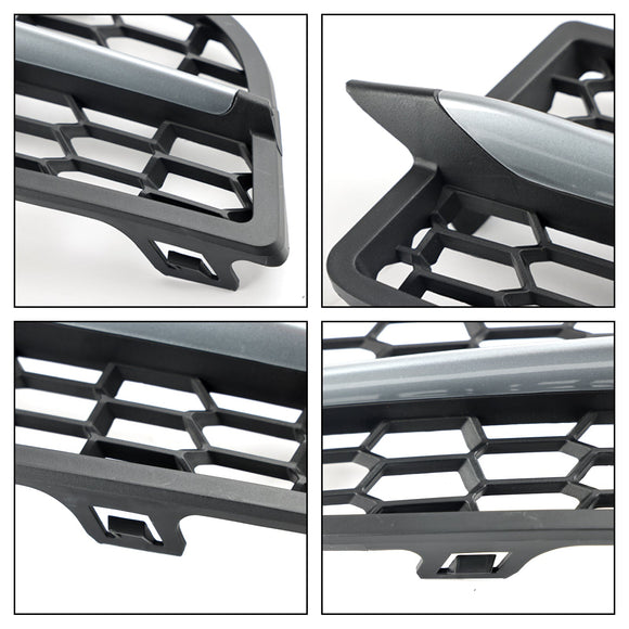 BMW 2011-2015 Serie 1 F20 F21 M 2 piezas parachoques delantero luz antiniebla cubierta bisel parrilla parrilla