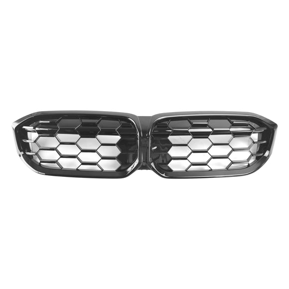2023.6–2024 BMW 3er G20 G21 320i/330i/M340i/318i/320d Front-Nierengrill, glänzend schwarzer Kühlergrill