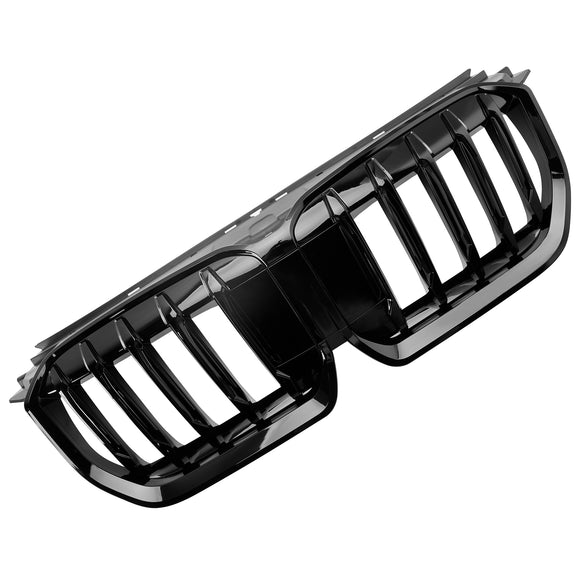 2023-2024 BMW X1 U11 U12 xDrive23i/sDrive18i/xDrive25e/xDrive30 Grille de pare-chocs avant Grille noire brillante