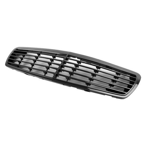 2002-2006 Mercedes-Benz W211 E-Class E320 E350 E500 E55 Front Grill Glossy Black Grille