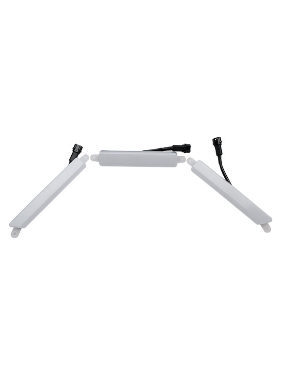 Luci LED bianche/gialle della griglia del paraurti anteriore 2016-2023 del guardia forestale T6/T7 limitato/XL/XLT/Wildtrak di Ford