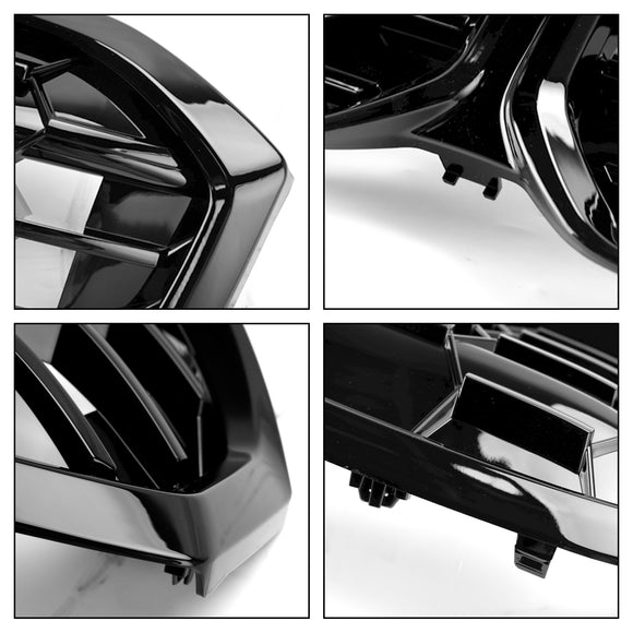 2023.6–2024 BMW 3er G20 G21 320i/330i/M340i/318i/320d Front-Nierengrill, glänzend schwarzer Kühlergrill