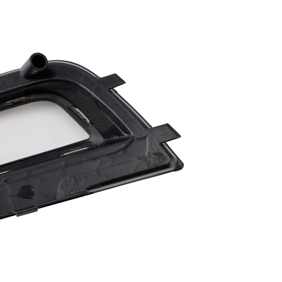 Audi A4 B8.5 2013–2016 Standard-Frontstoßstange, glänzend schwarz, Nebelscheinwerfer-Gitter, Ersatz-Abdeckungsgrill