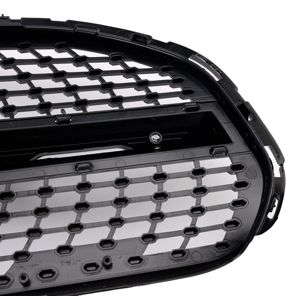 Diamond Front Bumper Grille Mercedes-Benz X253 GLC250 GLC300 2020-2022 Grill
