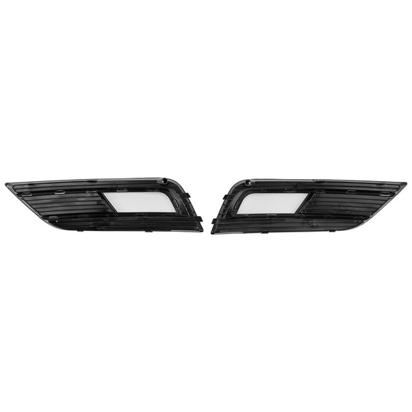 Rejilla de cubierta de luz antiniebla estilo S4, compatible con parachoques estándar Audi A4 B8.5 2013-2015