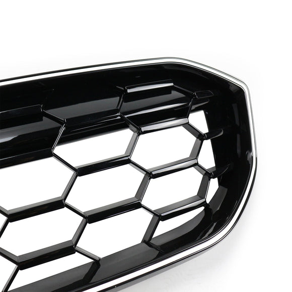 BMW 2023–2024 3er G20 G21 320i/330i/M340i/318i/320d Diamond Front-Nierengrill, glänzend schwarzer Grill