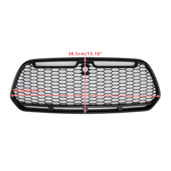 Matt Black Front Bumper Grill Grille Fit Ford Transit MK8 2015-2018 Raptor
