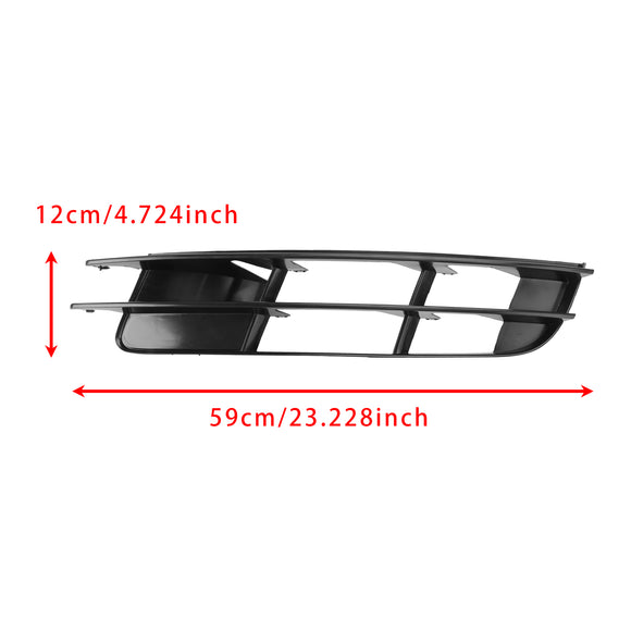 Audi Q7 2007-2009 parachoques delantero luz antiniebla parrilla cubierta inferior bisel parrilla