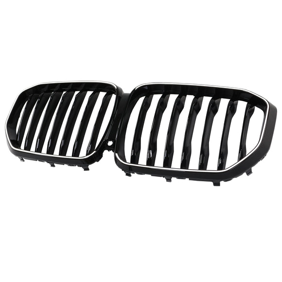 Rejilla frontal negra brillante para BMW X5 G05 2019-2022 M-Performance