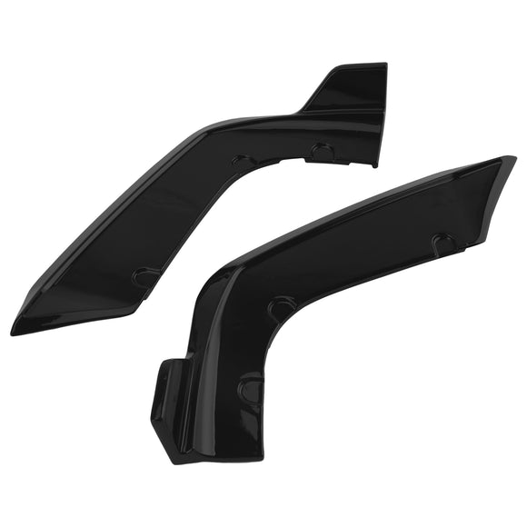Body Kit Front & Rear Bumper Trims Fit BMW F95 X5M 2019-2023 Gloss Black