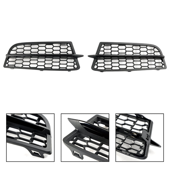 BMW 2011-2015 Serie 1 F20 F21 M 2 piezas parachoques delantero luz antiniebla cubierta bisel parrilla parrilla