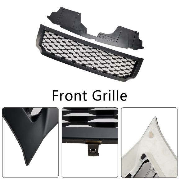 Parrilla negra mate para parachoques delantero Nissan Navara NP300 D23 2015-2020